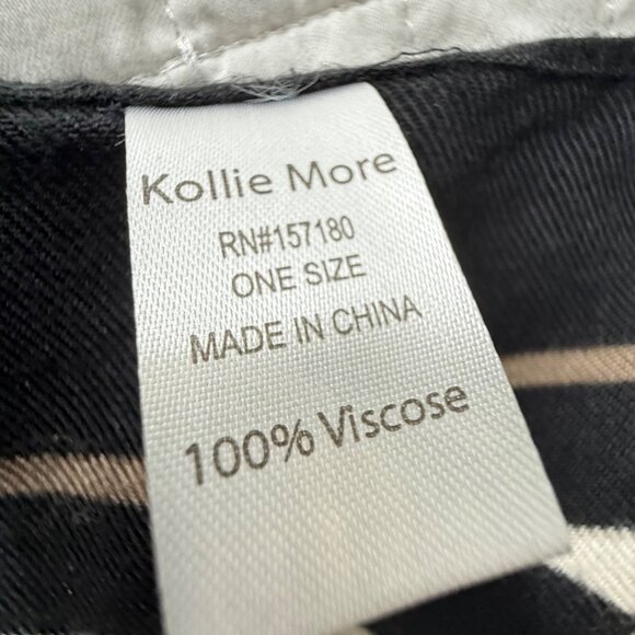 Kollie More Multicolor Open Front Kimono Cardigan Shawl, OS - Picture 4 of 8